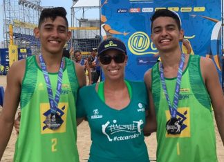 Vôlei de praia do BNB Clube em 2º lugar no ranking nacional