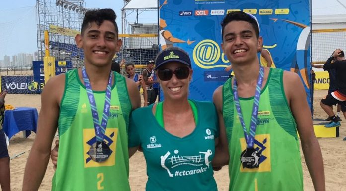 Vôlei de praia do BNB Clube em 2º lugar no ranking nacional