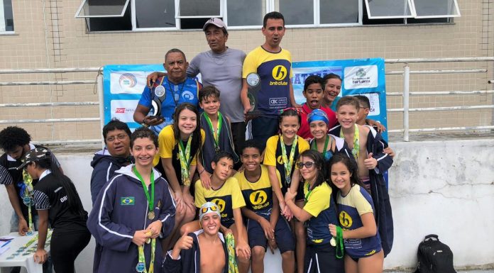 BNB Clube campeão geral de natação em torneio