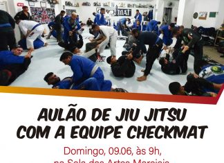 Aulão de Jiu Jitsu com a equipe Checkmat