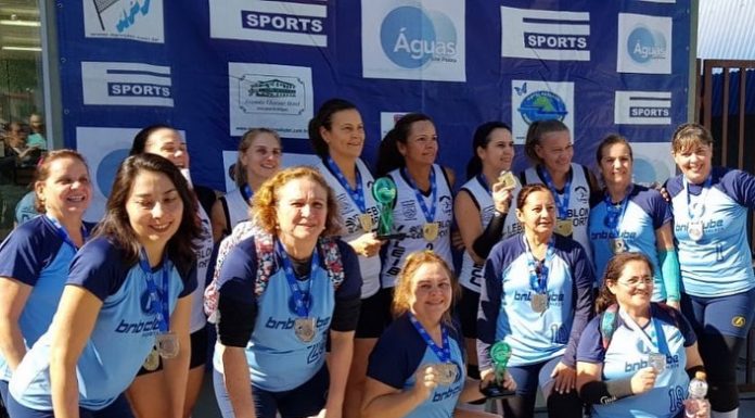 BNB Clube marca presença no 16º Torneio da Amizade de Voleibol Master