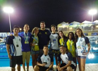 BNB Clube conquista 22 medalhas em competição de natação
