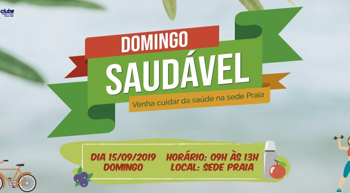 Domingo Saudável no BNB Clube sede Praia