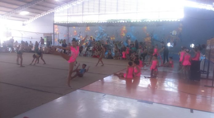 Festival de Ginástica Rítmica no BNB Clube