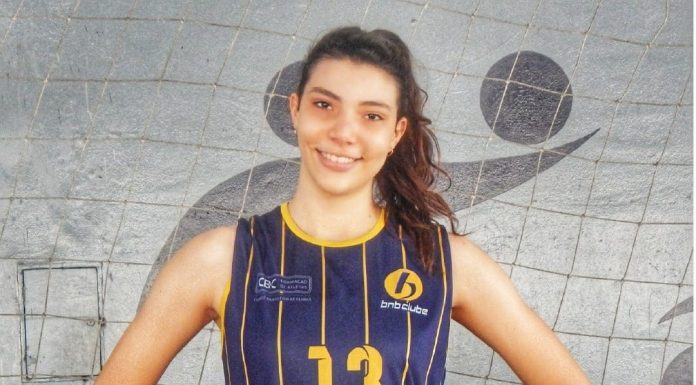 Larissa Brandão, atleta do BNB Clube, é destaque no voleibol