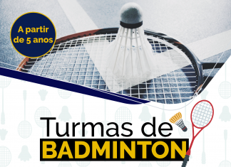 Nova turma de Badminton no BNB Clube