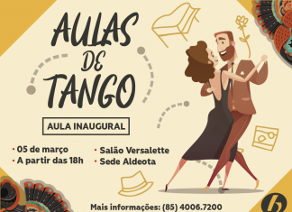 Aula inaugural de Tango no BNB Clube