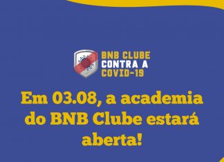 Academia do BNB Clube reabre no dia 03.08, segunda-feira