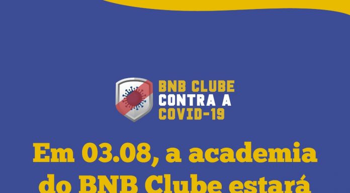 Academia do BNB Clube reabre no dia 03.08, segunda-feira