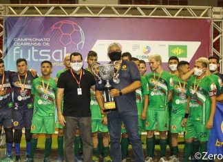 Final do campeonato cearense de futsal: confira o resultado