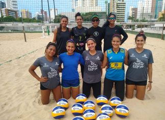 Equipe de vôlei de praia do BNB Clube inicia sua preparação para 2021