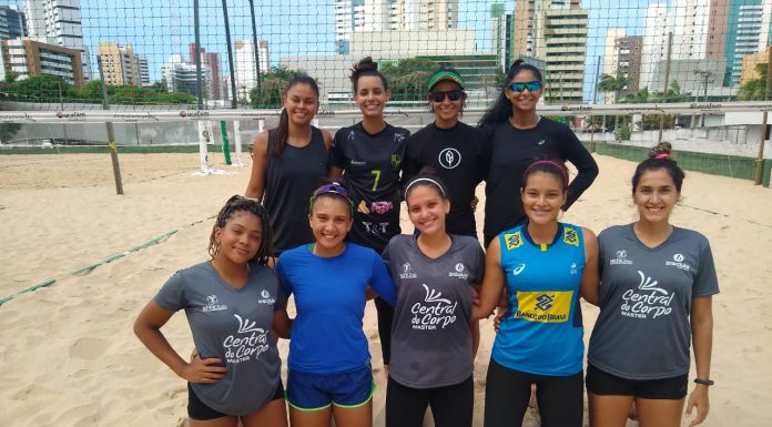 Equipe de vôlei de praia do BNB Clube inicia sua preparação para 2021