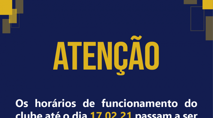 Novo horário de funcionamento do BNB Clube até 17.02.21