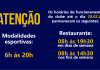 Novo horário de funcionamento do BNB Clube até 28.02.21