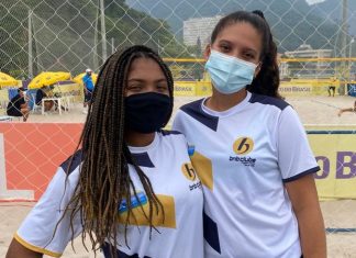Dupla de vôlei de praia do BNB Clube conquista boa colocação no RJ