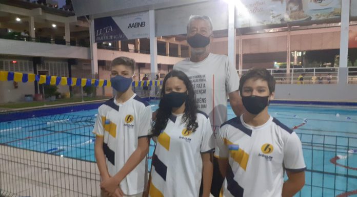BNB Clube participa do Campeonato Brasileiro de Natação Infantil