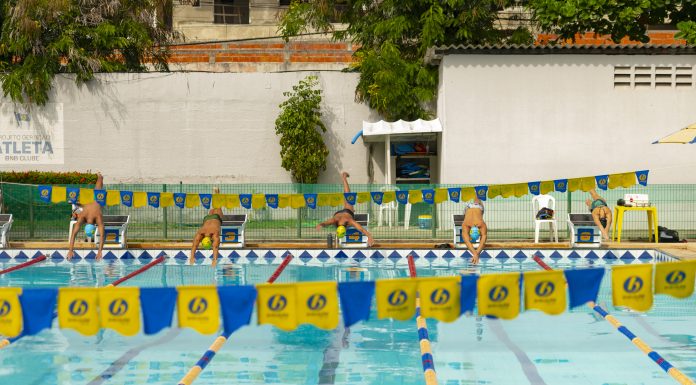 BNB Clube participa do Festival FCDA Mirim e Petiz de Natação