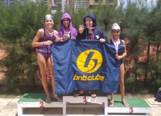 BNB Clube conquista 118 medalhas no Festival FCDA Mirim e Petiz de Natação
