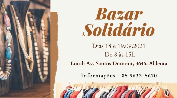 Bazar Solidário do GCML no BNB Clube