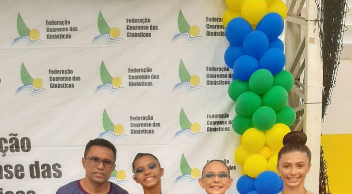 BNB Clube conquista 10 medalhas no Torneio Cearense de Ginástica Rítmica