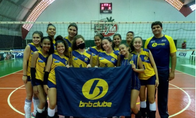 BNB Clube ganha a rodada de abertura do Campeonato Brasileiro Interclubes Sub-18 de Vôlei Feminino
