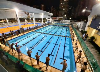 Piscina inferior reinaugurada com homenagem ao eterno prof. Ricardo