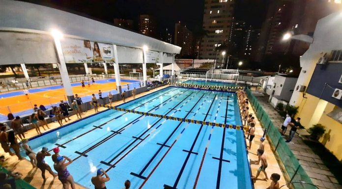 Piscina inferior reinaugurada com homenagem ao eterno prof. Ricardo