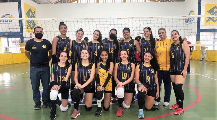 Time de vôlei feminino do BNB Clube conquista mais uma vitória no CBI Sub 17