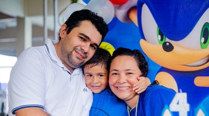 O pequeno Benjamim Pinheiro festejou seus 4 anos no BNB Clube capa