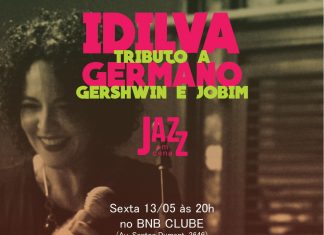 Jazz em Cena: Idilva Germano se apresenta no BNB Clube na sexta, 13/5, homenageando Tom Jobim e os irmãos Gershwin jazz