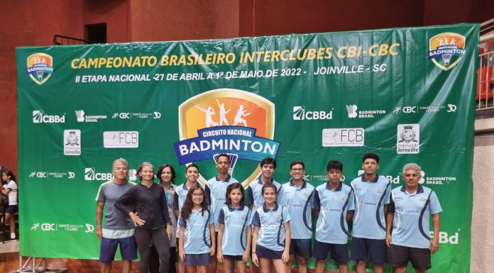 BNB Clube conquista medalha de bronze no Campeonato Brasileiro Interclubes de Badminton badminton