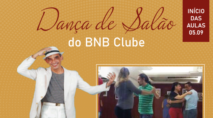 Novidade para o mês de setembro: DANÇA DE SALÃO no BNB Clube!