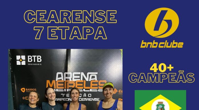 BNB Clube conquista ouro no Circuito Cearense de Beach Tênis