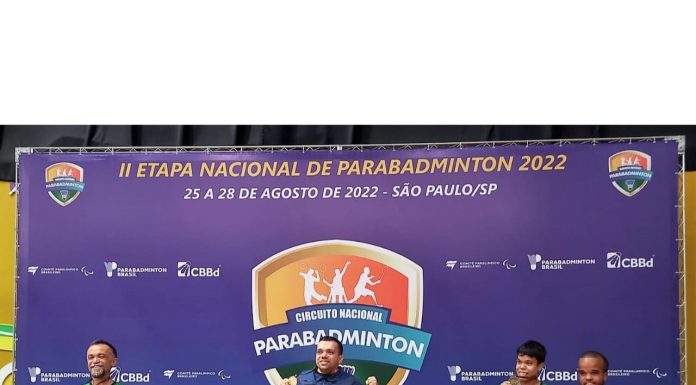 Atleta do BNB Clube é campeão da 2ª Etapa do Circuito Nacional de Parabadminton bad
