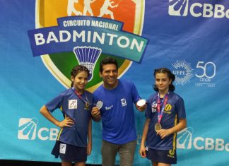 BNB Clube conquista medalhas na V Etapa do Circuito Nacional de Badminton – Top 16