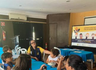 O Projeto Arremesso Educacional segue firme com suas atividades