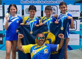 BNB Clube conquista 20 medalhas no Festival Norte/Nordeste de Natação Mirim e Petiz