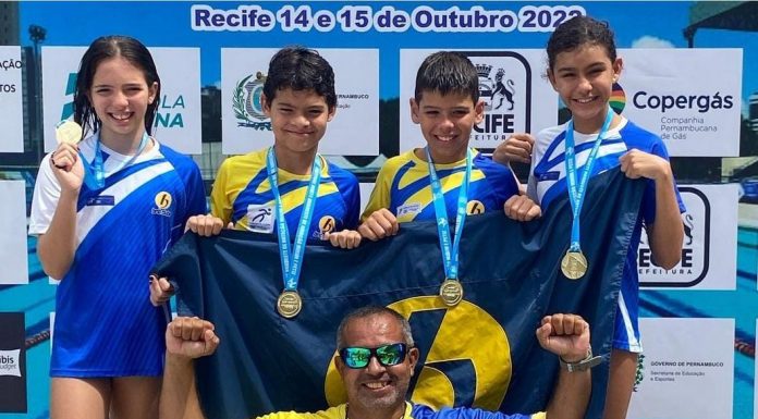 BNB Clube conquista 20 medalhas no Festival Norte/Nordeste de Natação Mirim e Petiz