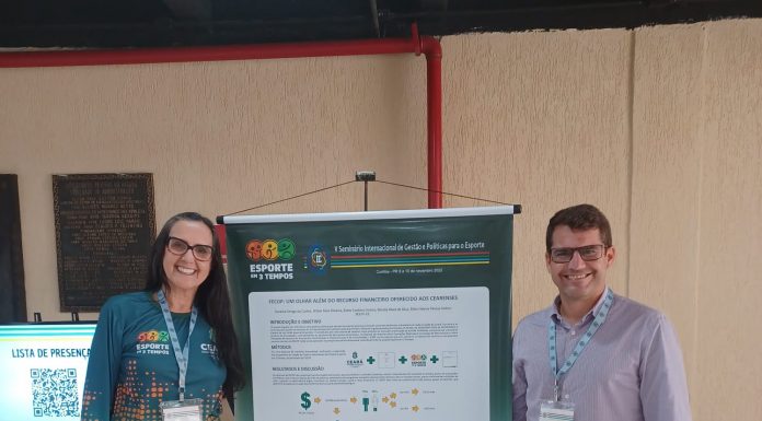 Professora do Arremesso Educacional participa do V Seminário Internacional de Políticas Públicas e Esportes