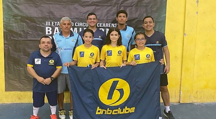 BNB Clube participou da 3ª Etapa do Campeonato Cearense de Badminton e Parabadminton
