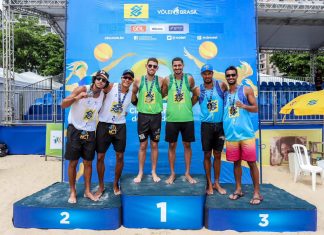BNB Clube conquista o 1º lugar na 14ª Etapa do Circuito Brasileiro Aberto de Vôlei de Praia