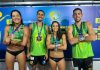 BNB Clube conquista posições de destaque na 15ª Etapa do Circuito Brasileiro Aberto de Vôlei de Praia 2022