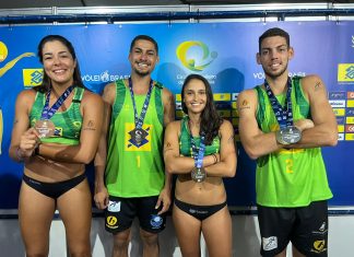 BNB Clube conquista posições de destaque na 15ª Etapa do Circuito Brasileiro Aberto de Vôlei de Praia 2022