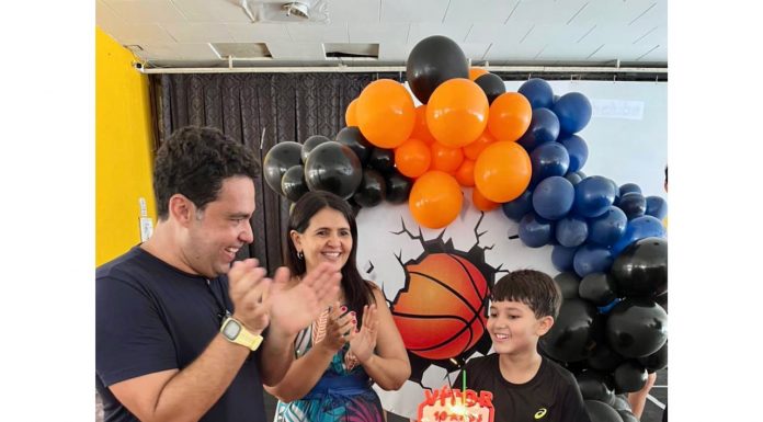 Confira como foi a festinha do Victor Miranda no BNB Clube