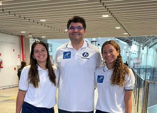 Atletas de vôlei de praia representam o BNB Clube em competição no Rio de Janeiro