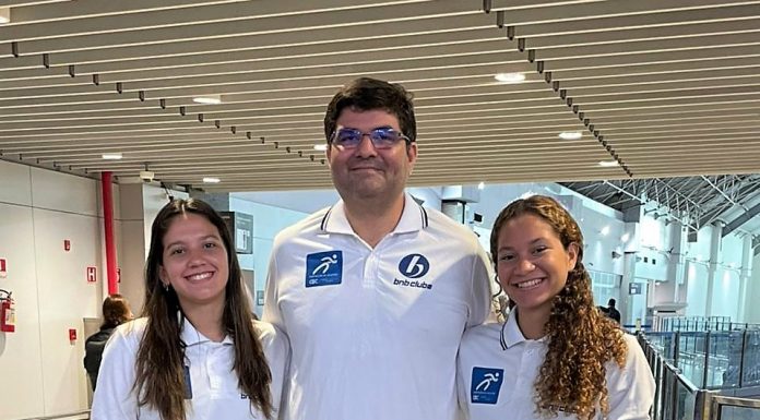 Atletas de vôlei de praia representam o BNB Clube em competição no Rio de Janeiro