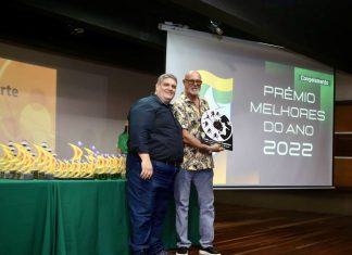 Prof. Campainha, do BNB Clube, é homenageado na premiação Melhores do Ano de 2022, da FUCE
