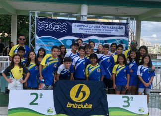 BNB Clube conquista 50 medalhas de ouro no Festival FCDA de Natação