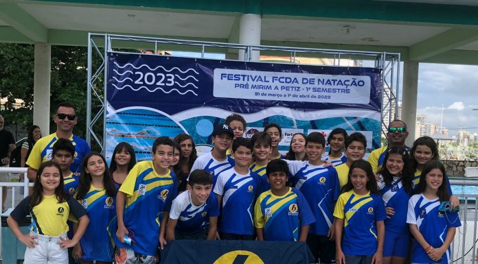 BNB Clube conquista 50 medalhas de ouro no Festival FCDA de Natação