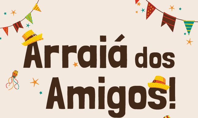 Arraiá dos Amigos no BNB Clube